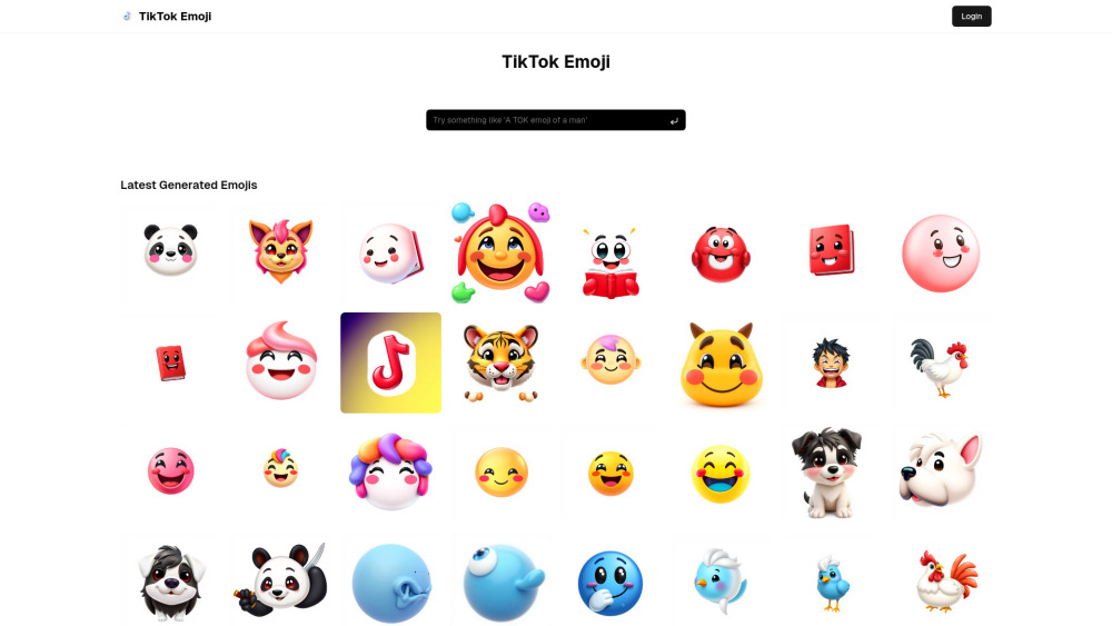 TIKTOK-EMOJI.COM : AI Emojis, Use Cases, Pricing, Reviews, Features