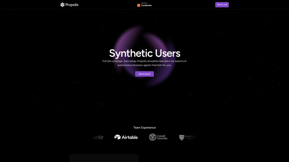 Propolis: AI-Powered Autonomous Browser Agents for QA Automation