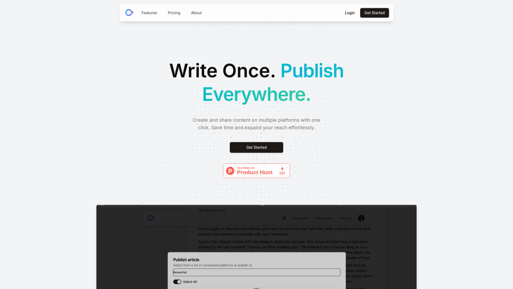 Crosspost: Publish to Multiple Platforms Simultaneously : Save Time, Boost Reach, Amplify Impact