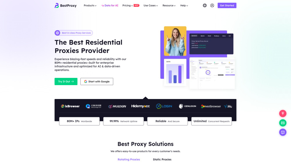 BestProxy: Proxy Solutions, Web Scraping, AI Data Operations BestProxy: Proxy Solutions, Web Scraping, AI Data Operations