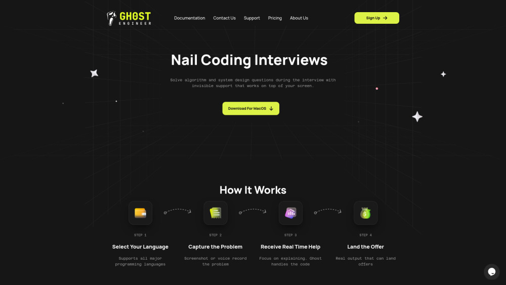 Ghost Engineer: Real-Time, Undetectable AI Coding Help