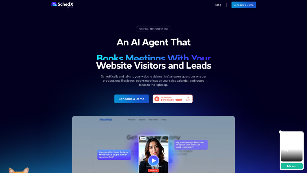 SchedX : AI Inbound SDR for Lead Qualification & Meeting Booking