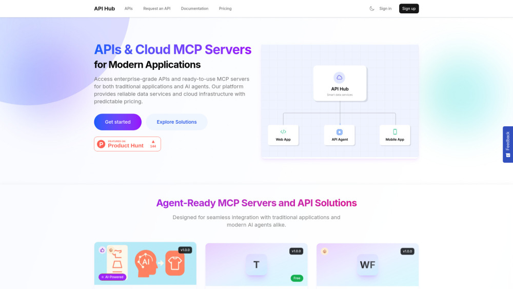 API Hub: Unified API & MCP Platform for Traditional and AI Apps