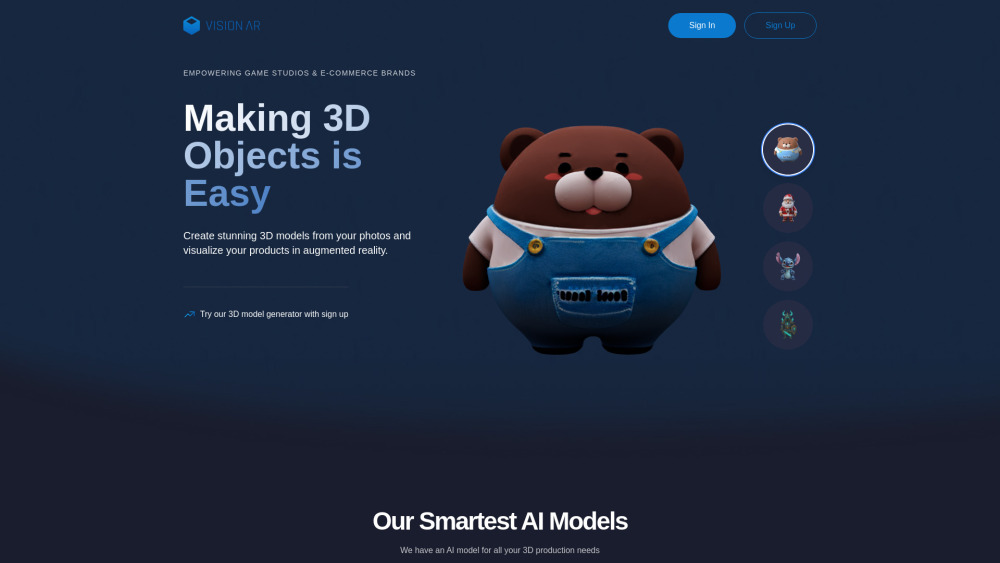 VisionAR: AI-Powered 2D-to-3D Conversion, Fast & Precise