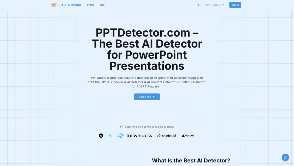 AI Detector for PPT : Accurate, Fast & Presentation-Ready