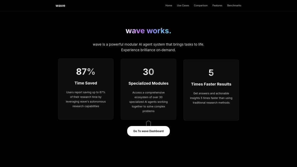 Wave AI Agent: Research, Content & Web Automation System