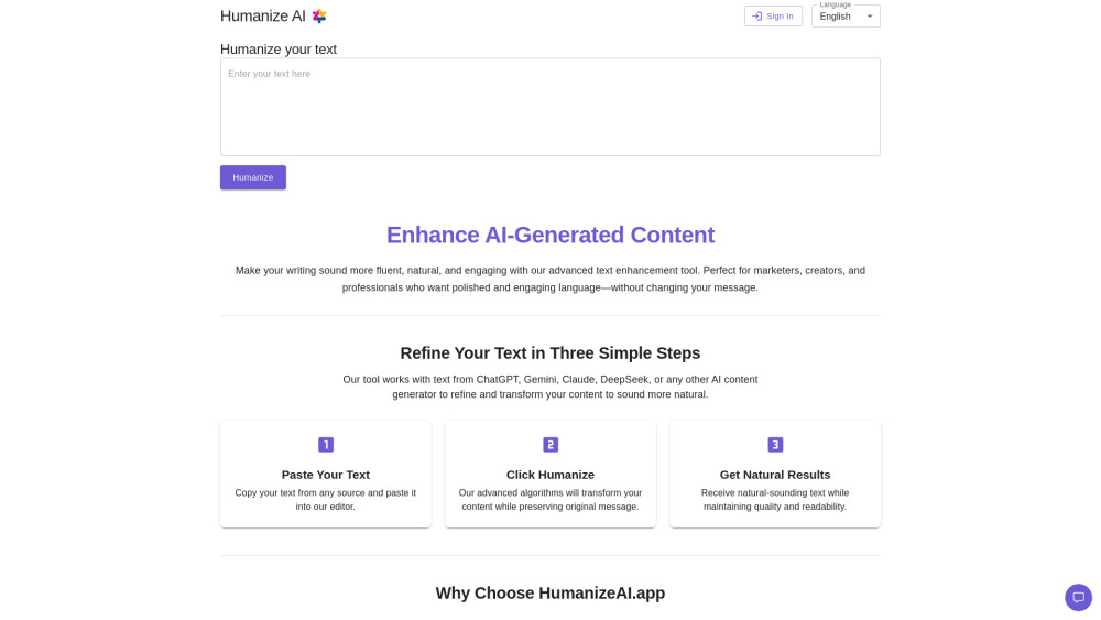 Humanize AI : Natural, Engaging Content, Readability & Resonance