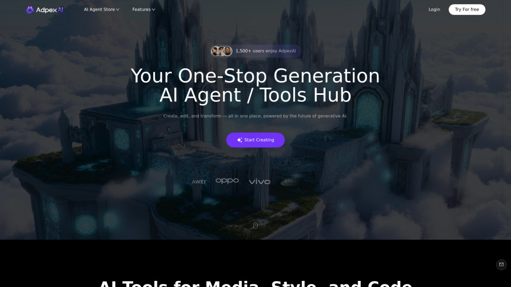 AdpexAI: Free AI Hub for Image & Video Generation : Powerful, No-Cost, Instant Creativity