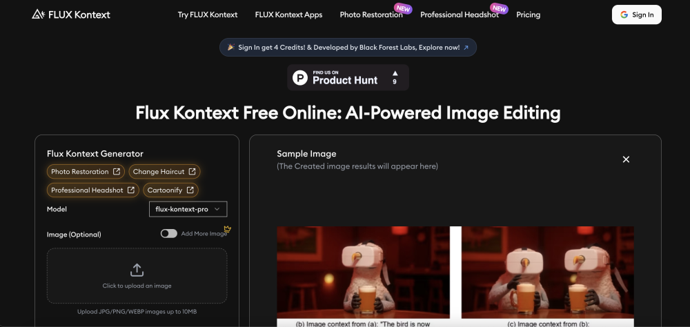 Flux Kontext: AI Image Editing Tool for Context-Aware Transformations