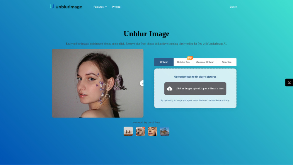 Unblurimage AI : Unblur, Sharpen, Upscale & Enhance Images Unblurimage AI : Unblur, Sharpen, Upscale & Enhance Images