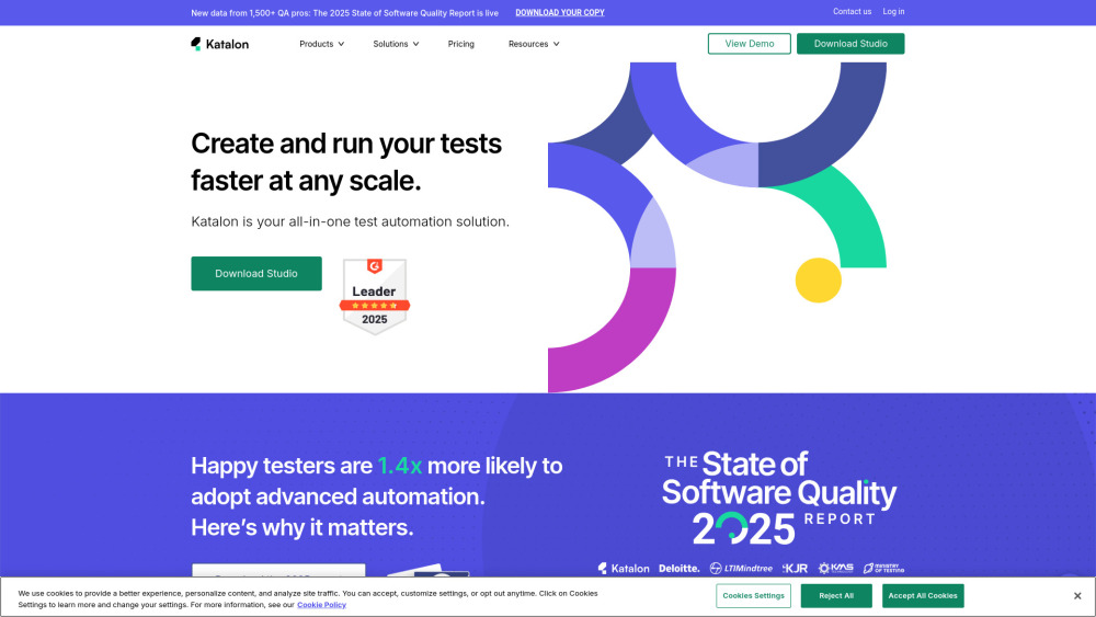 Katalon: AI-Powered All-in-One Test Automation Platform