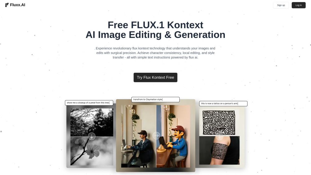 Fluxx.AI: Context-Aware FLUX.1 Image Editing & Generation