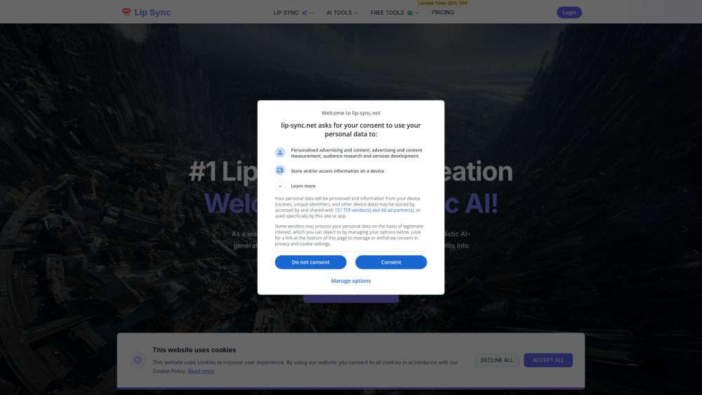 LIP-SYNC : AI Lip Sync Turns Photos into Realistic Talking Videos