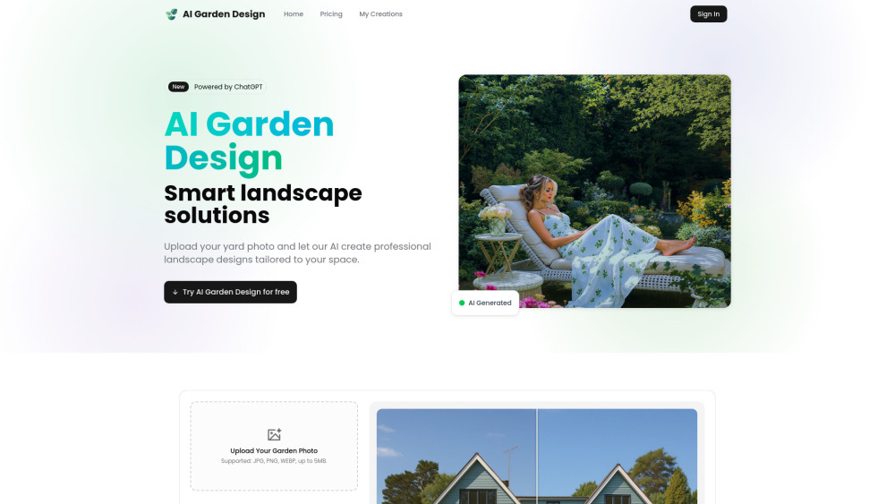 AI Garden Design : Instant, Personalized Landscape Plans