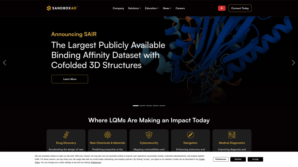 SandboxAQ : Scalable, Secure AI & Advanced Computing