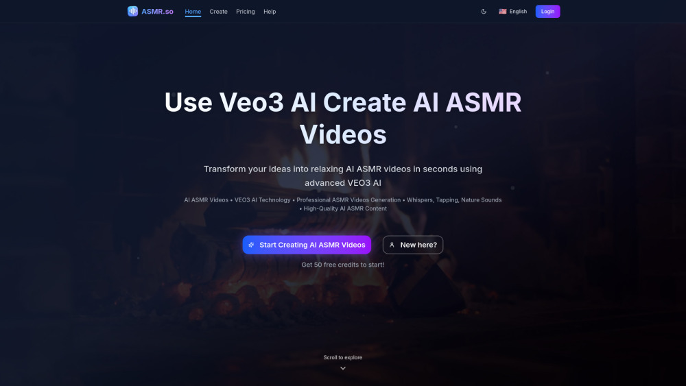 AI ASMR Videos : AI-Powered, Effortless, Studio-Quality Videos