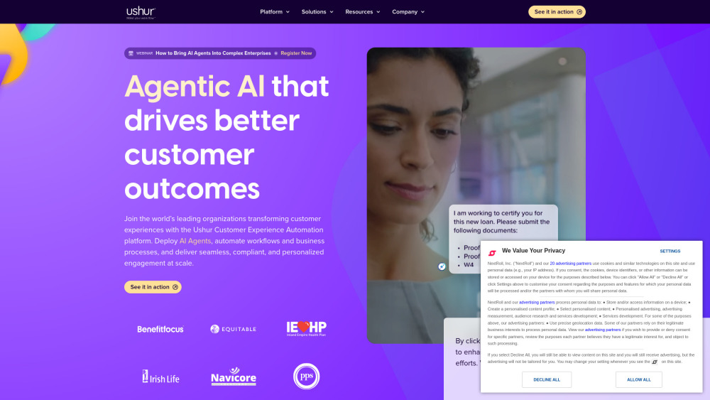 Ushur: AI-Powered CX Automation for Regulated Industries