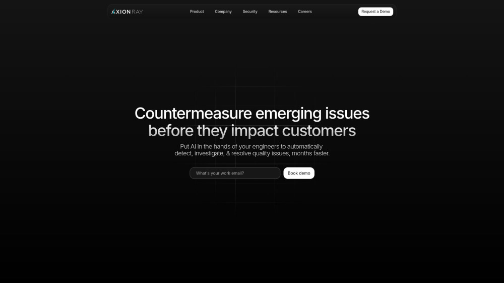 Axion Ray : AI-Powered Quality Issue Detection & Resolution
