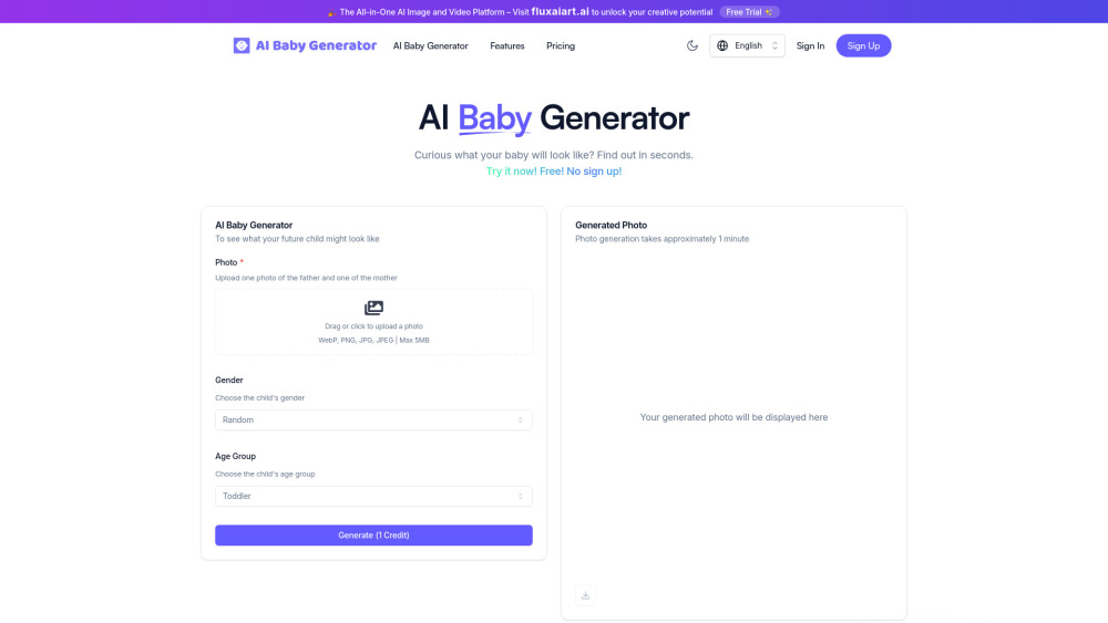 AI Baby Generator : Realistic Future Baby Faces in Seconds AI Baby Generator : Realistic Future Baby Faces in Seconds