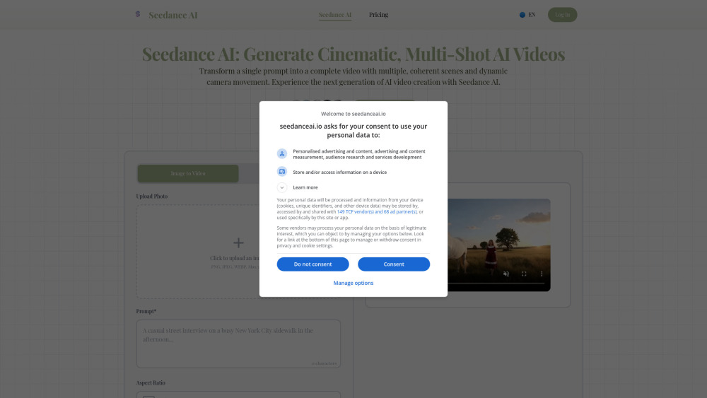 Seedance AI : Cinematic, Multi-Shot AI Video Generator Seedance AI : Cinematic, Multi-Shot AI Video Generator