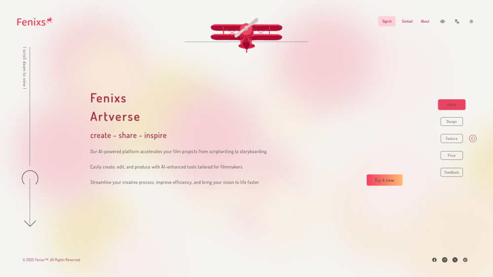 Fenixs: AI Scriptwriting, Storyboarding & Film Production
