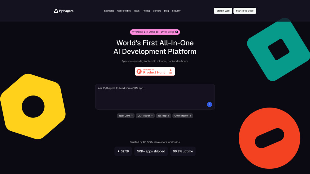 Pythagora: AI-Powered Full-Stack Dev, Zero Boilerplate