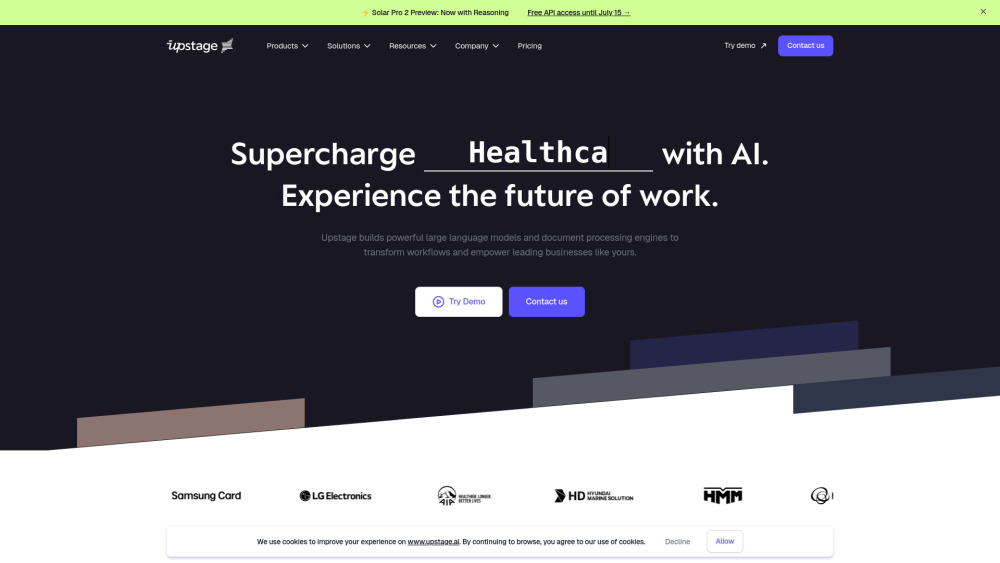 Upstage AI : Supercharge LLMs & Automate Document Processing