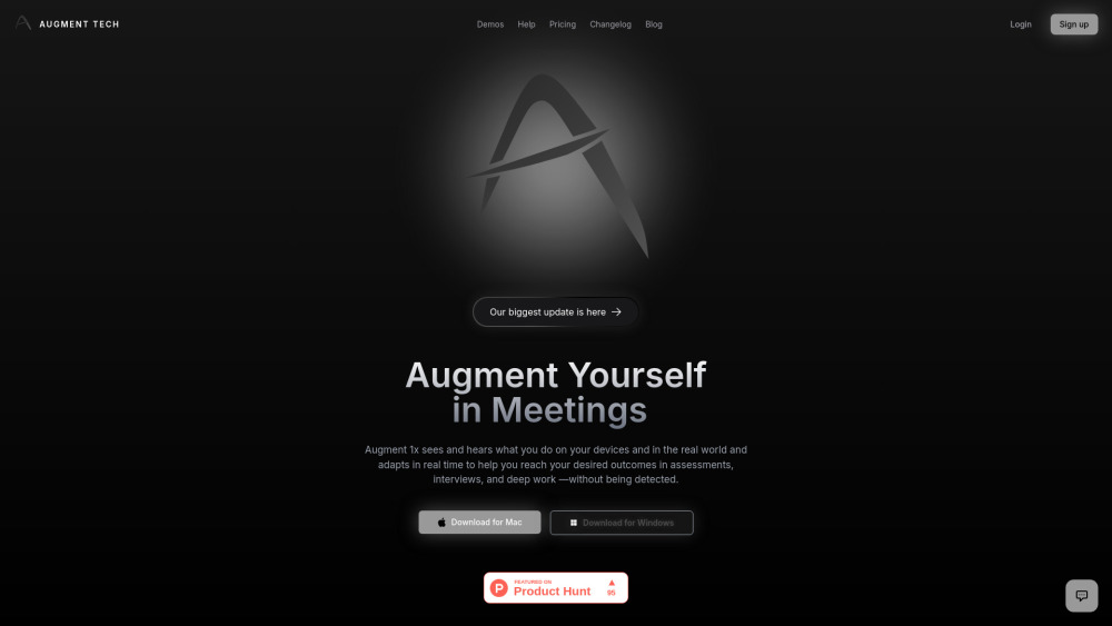 Augment 1x: Invisible AI for Assessments, Interviews, Social, Self-Improvement & Deep Work