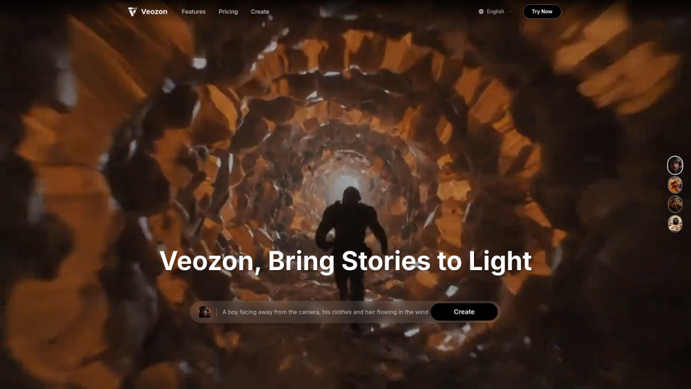 Veozon AI Video Generator: Text/Image-to-Video, AI Audio
