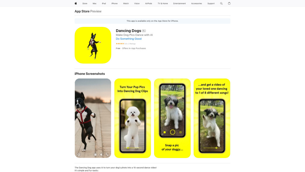 Dancing Dogs: AI-Powered, Instant, Adorable Dog Dance Videos