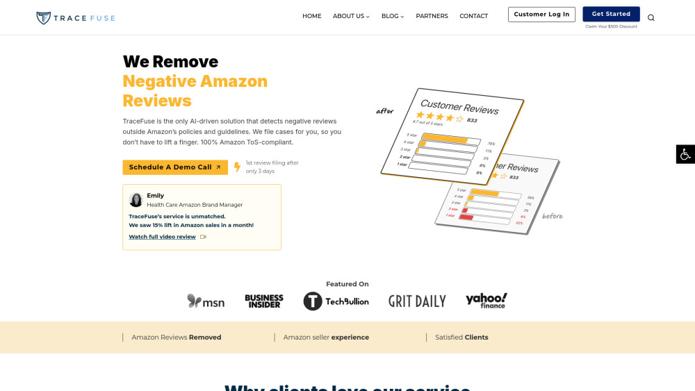 TraceFuse: AI-Powered, ToS-Compliant Negative Review Removal TraceFuse: AI-Powered, ToS-Compliant Negative Review Removal