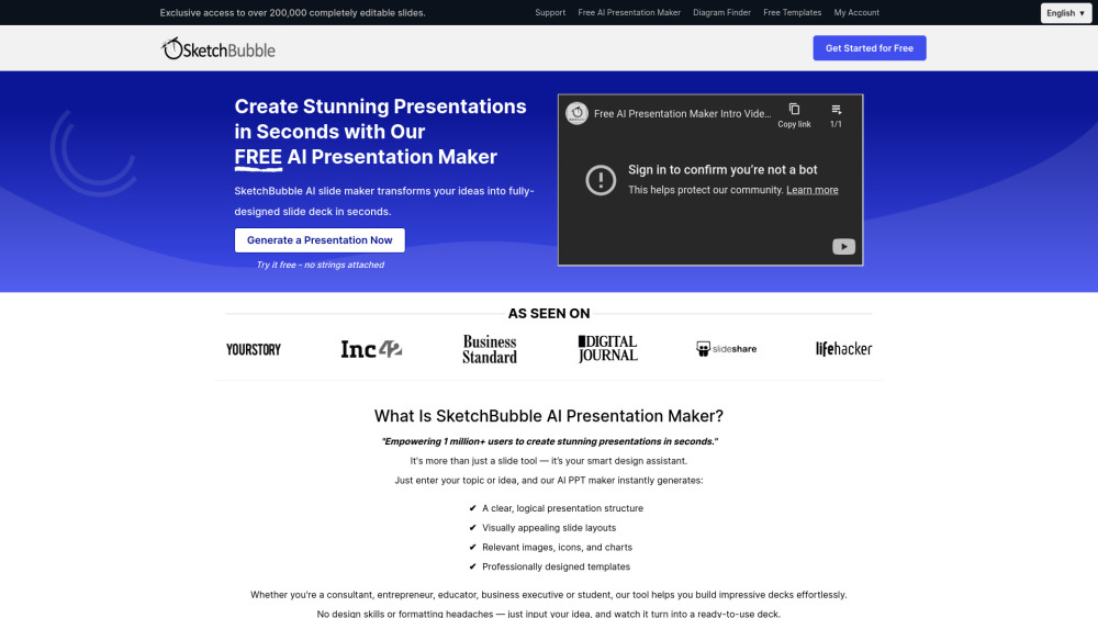 SketchBubble AI Presentation Maker: Auto-Design, No Skills Needed SketchBubble AI Presentation Maker: Auto-Design, No Skills Needed