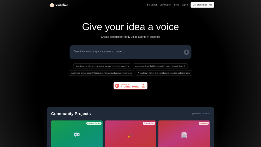 Voice Assistant: No-Code AI Voice Agents for Automation & Support