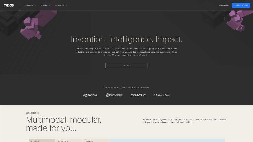 Reka: Agentic AI Platform for Visual Understanding & Insights