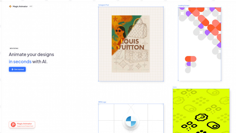 Magic Animator: AI Animation Generator, Lottie/GIF/MP4 Export