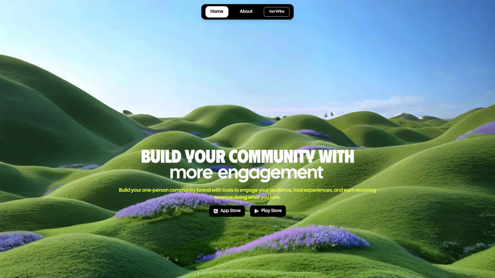 Wibe: AI-Powered Community Platform for Build, Engage, Monetize