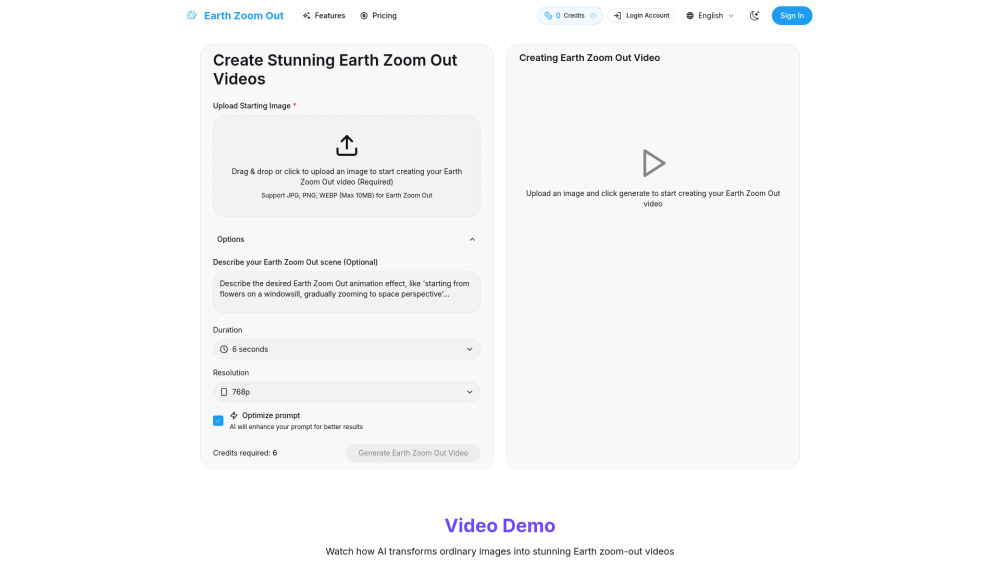 Earth Zoom Out AI : AI Video Generator, Cosmic Zoom-Out, Stunning Earth Zoom Out AI : AI Video Generator, Cosmic Zoom-Out, Stunning