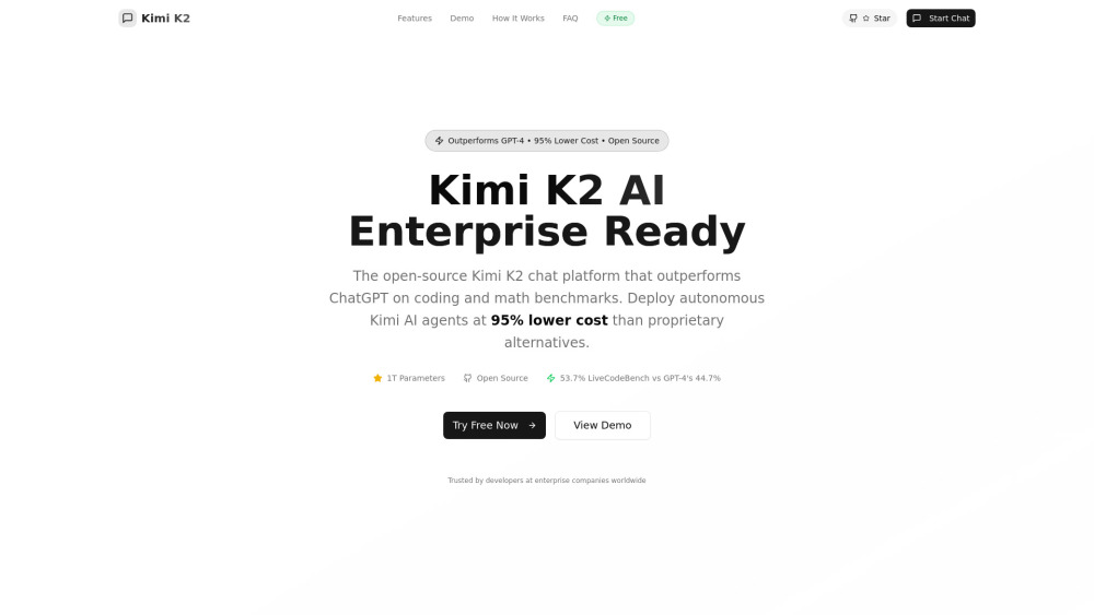 Kimi K2 : Open-Source AI Chat Platform, Beats GPT-4, 95% Cheaper