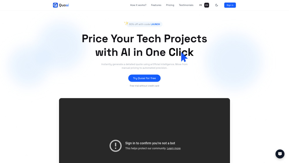 Quoai: AI-Powered Tech Quote Platform – Fast, Accurate, Trusted Quoai: AI-Powered Tech Quote Platform – Fast, Accurate, Trusted