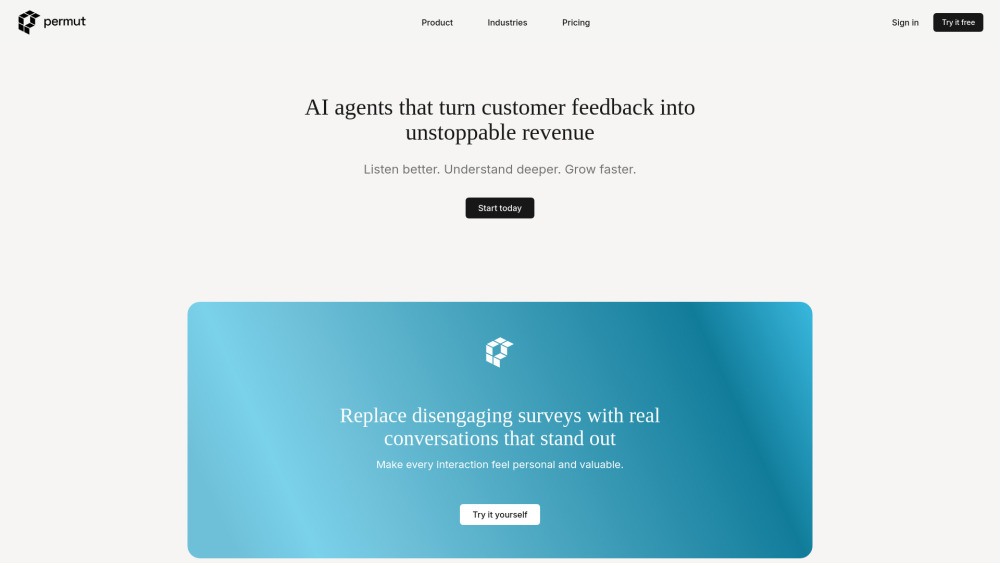 Permut: AI Agents for Engagement, Feedback & Growth