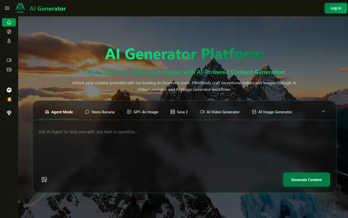 AI Generator : Text to Video, Image to Video, Free Trial