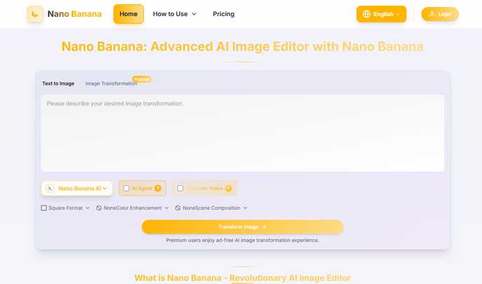 Nano Banana: AI Image Editor with Natural Language & Physics-Aware Scene Integration
