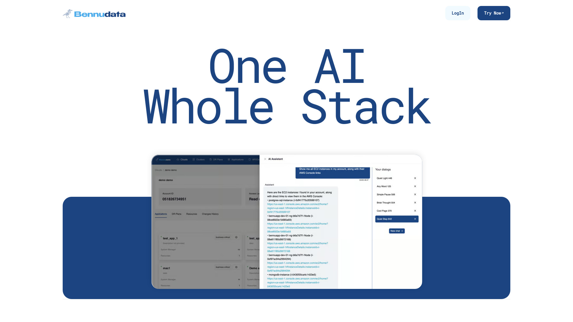 Bennu AI : Zero-Hallucination DevOps Automation—Deploy, Debug, Monitor