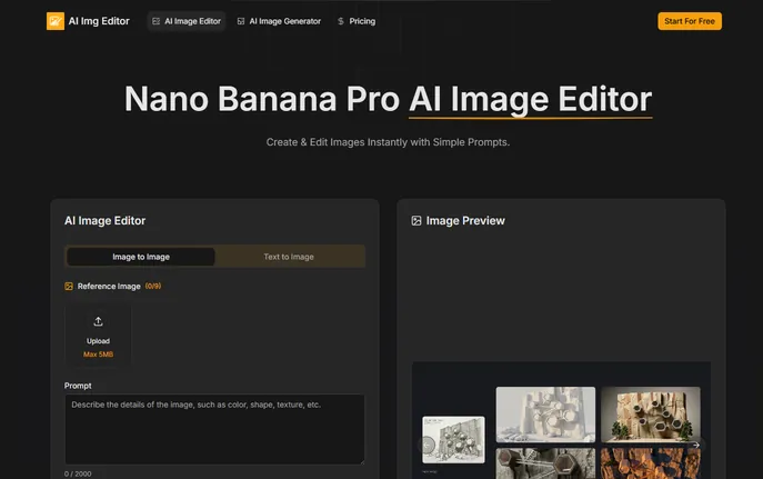 AI Image Editor : 94% Text Accuracy, Multi-Image Blending, 4K