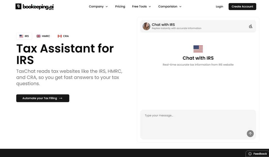 Free IRS AI Chatbot: Instant Tax Answers & 95% Bookkeeping Automation