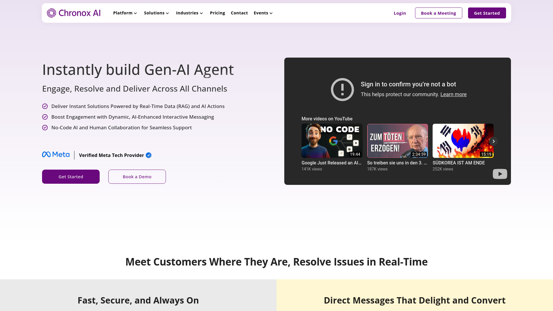 Chronox AI : No-Code AI Agents, Voice & Chatbots for WhatsApp