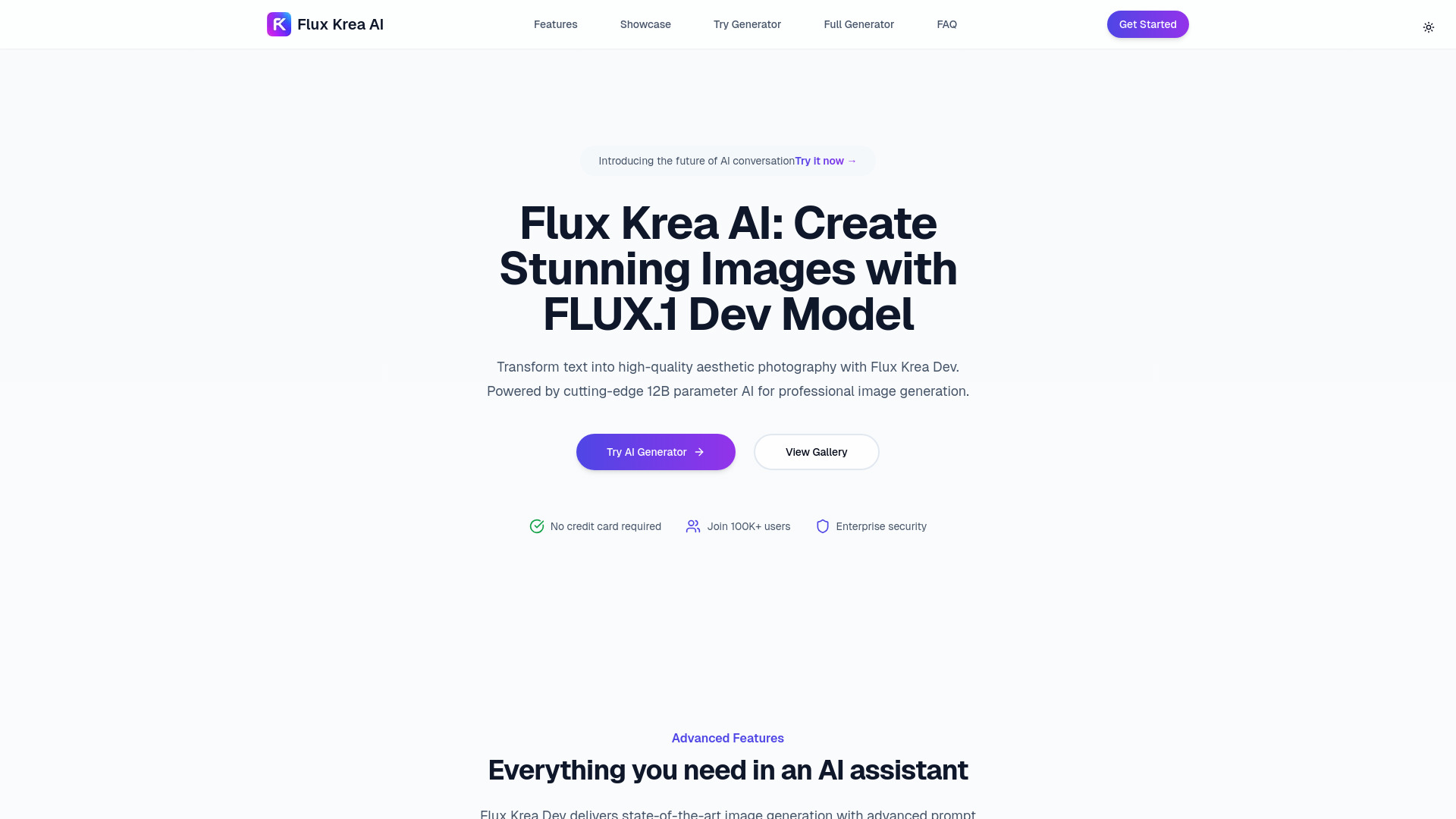 Flux Krea - AI Image Generator : Text-to-Image, 12B Model, HD
