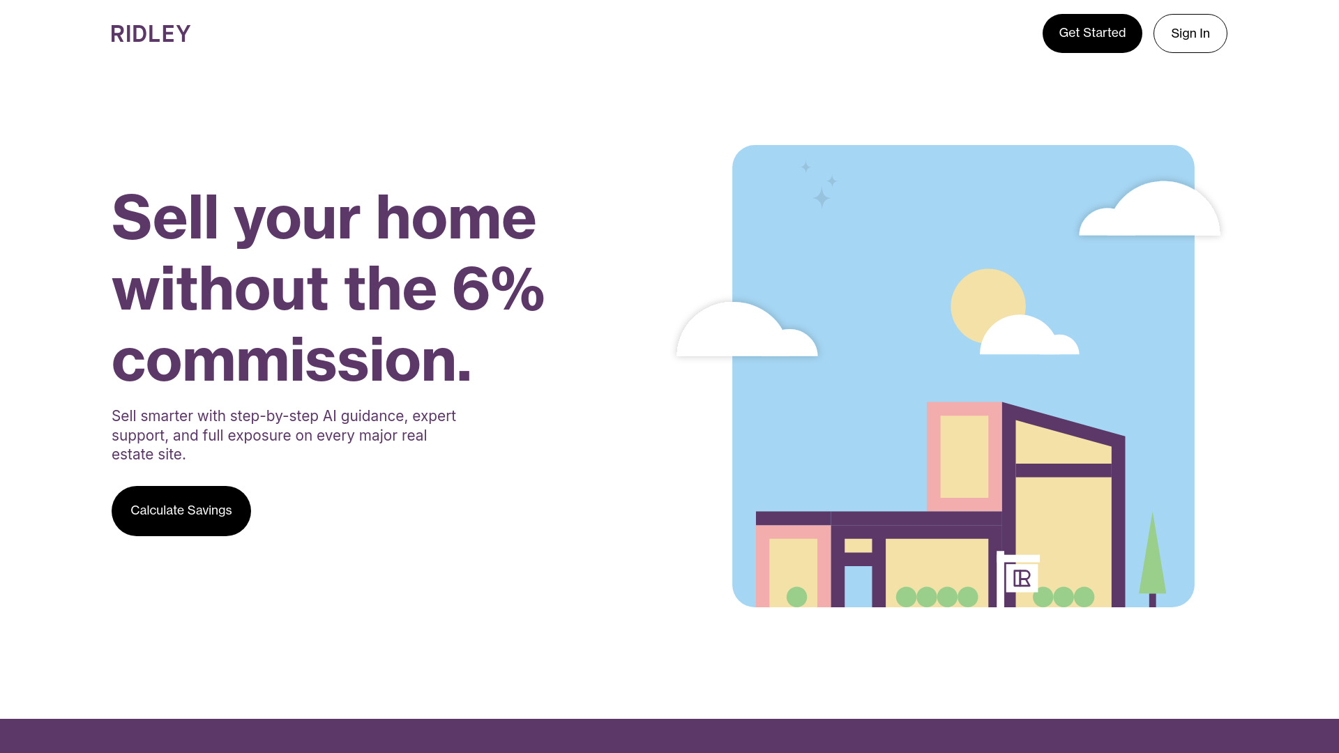 Ridley - AI-Powered Home Selling Platform : Smart Pricing, MLS, Save Fees