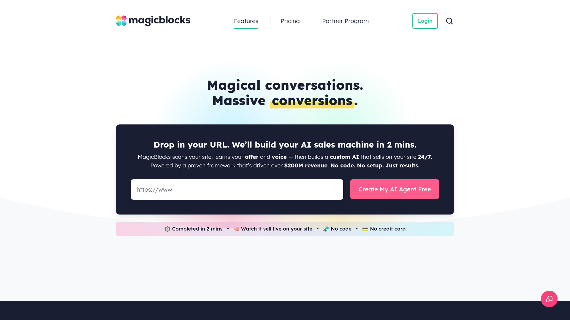 MagicBlocks - AI Sales Agent Tool : 24/7 Emotional AI, 3x Conversions