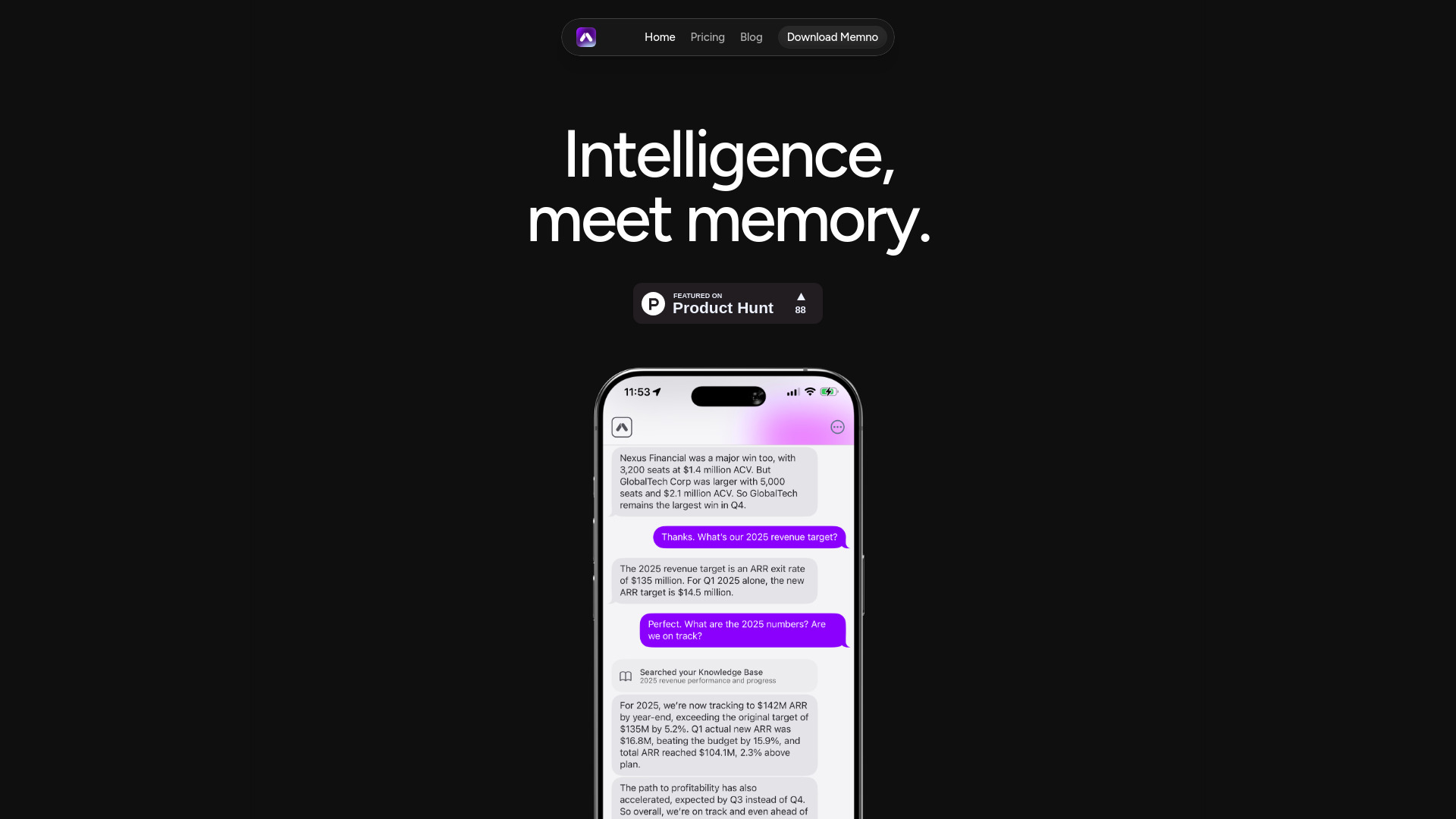 Memno - AI Executive Assistant : Tasks, Info, Life, Encrypted PKG